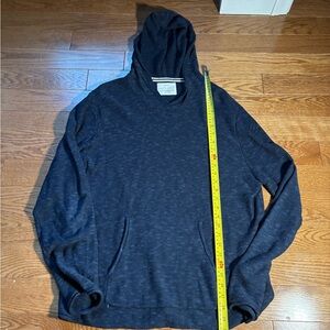 Weatherproof Blue Hooded Sweatshirt Classic Pullover